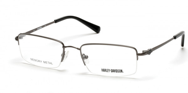 Harley-Davidson HD0761 Eyeglasses, 009 - Matte Gunmetal