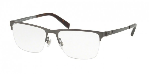 Ralph Lauren RL5097 Eyeglasses, 9157 DARK GUNMETAL (GUNMETAL)