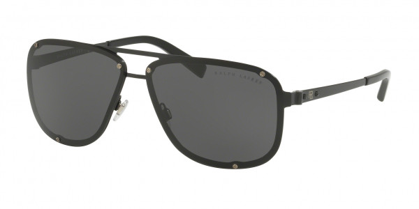 Ralph Lauren RL7055 Sunglasses, 900387 SHINY BLACK DARK GREY (BLACK)