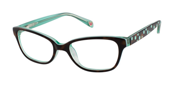 Lulu Guinness LK006 Eyeglasses, Tortoise/Pink (PNK)