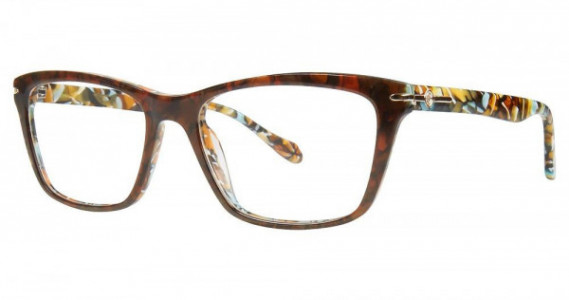 MaxStudio.com Leon Max 4041 Eyeglasses, 074 Brown Multi