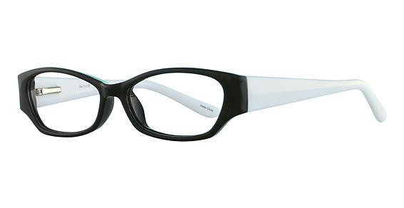 Parade 1742 Eyeglasses, Black/White