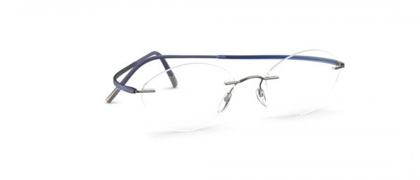 Silhouette Essence cv Eyeglasses, 6660 Blue Relax