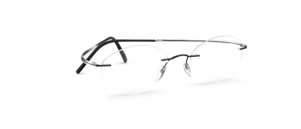 Silhouette Essence cv Eyeglasses, 9040 Black Spirit