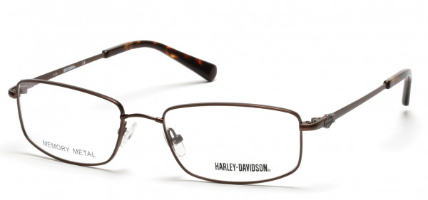 Harley-Davidson HD0760 Eyeglasses, 049 - Matte Dark Brown