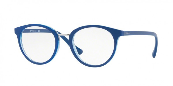 Vogue VO5167F Eyeglasses, 2556 TOP DARK BLUE/BLUE TRANSP (BLUE)