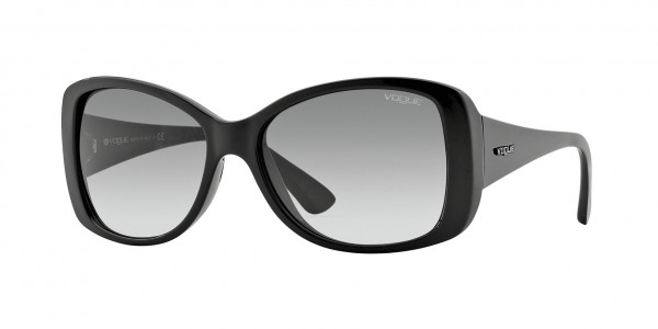 Vogue VO2843S Sunglasses, W44/11 BLACK GREY GRADIENT (BLACK)