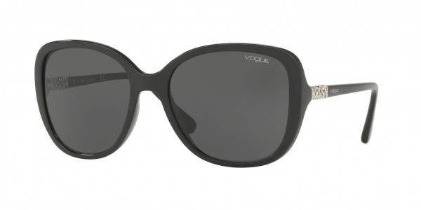 Vogue VO5154SB Sunglasses, W44/87 BLACK GREY (BLACK)
