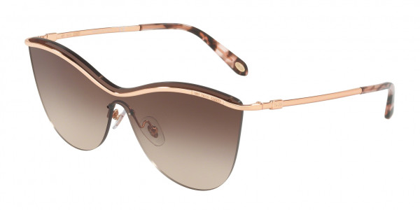 Tiffany & Co. TF3058 Sunglasses, 61053B RUBEDO (GOLD)