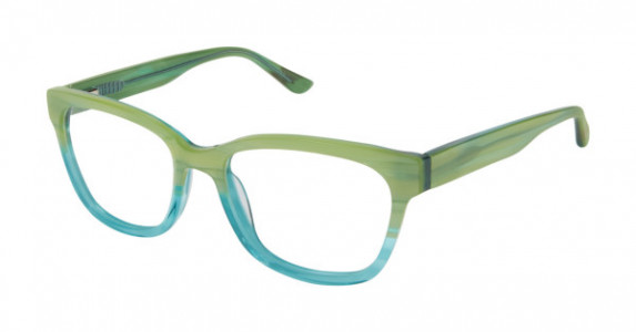 gx by Gwen Stefani GX806 Eyeglasses, Green (GRN)