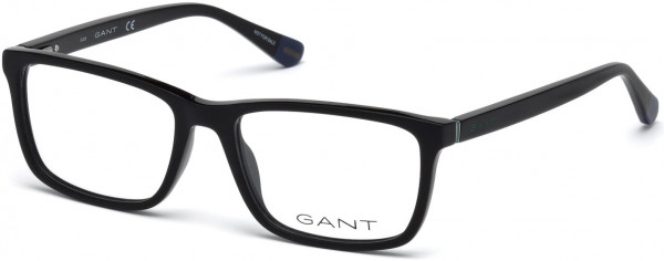 Gant GA3139 Eyeglasses, 002 - Matte Black / Matte Black