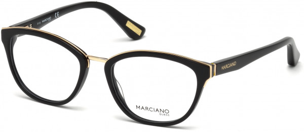 GUESS by Marciano GM0302 Eyeglasses, 055 - Coloured Havana