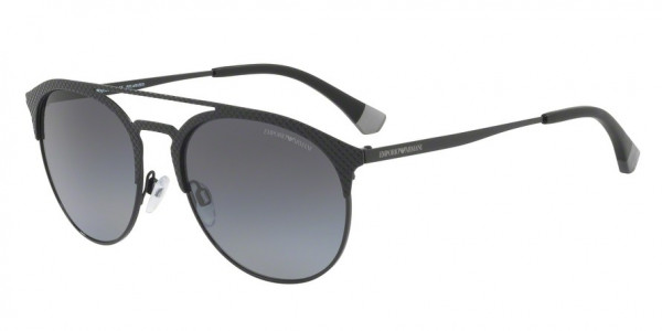 Emporio Armani EA2052 Sunglasses, 3014T3 MATTE BLACK/BLACK