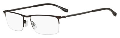 HUGO BOSS Black BOSS 0940 Eyeglasses, 02P4 BRWN RBBR
