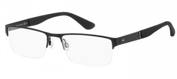 Tommy Hilfiger TH 1524 Eyeglasses, 0003 MATTE BLACK
