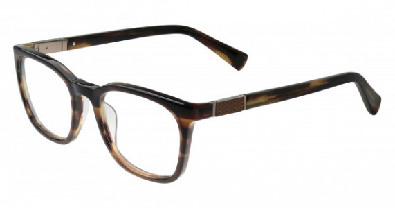 Cole Haan CH4024 Eyeglasses, 211 Brown Horn