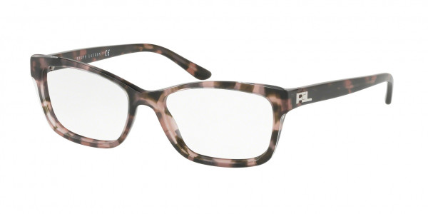 Ralph Lauren RL6169 Eyeglasses, 5655 SHINY CRYSTAL ON PINK HAVANA (PINK)