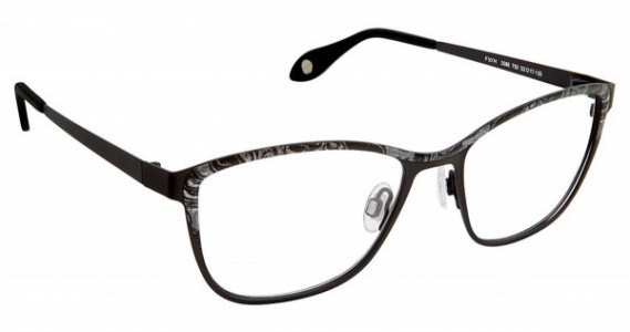 Fysh UK FYSH 3586 Eyeglasses, (750) BLACK STORM
