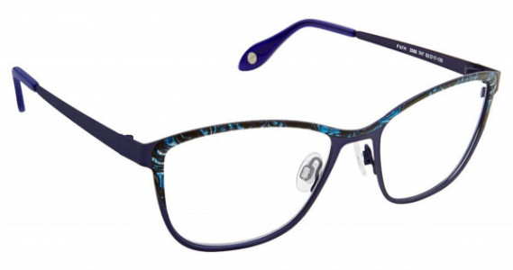 Fysh UK FYSH 3586 Eyeglasses, (747) MIDNIGHT BLUE