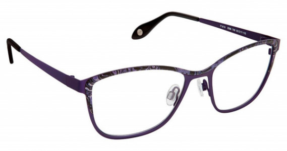 Fysh UK FYSH 3586 Eyeglasses, (748) PURPLE