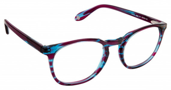 Fysh UK FYSH 3582 Eyeglasses, (740) MULBERRY SMOKE