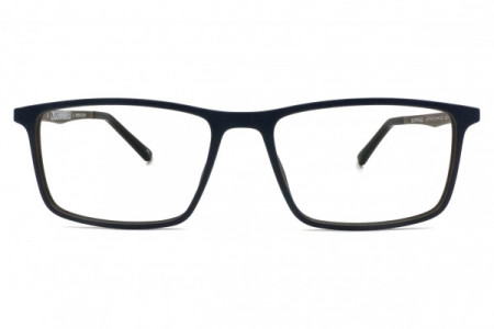 Eyecroxx EC539UD Eyeglasses, C3 Mat Blue Brown