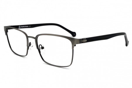 Eyecroxx EC542M Eyeglasses, Mat Gun Black