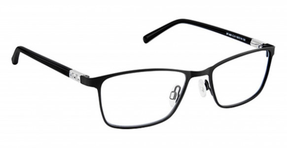 SuperFlex SF-500 Eyeglasses, (3) BLACK