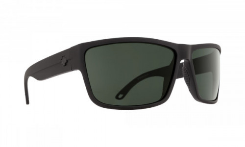 Spy Optic Rocky Sunglasses, SOSI Matte Black / HD Plus Gray Green