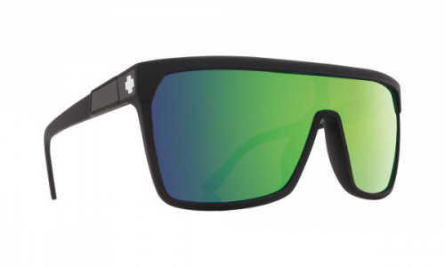 Spy Optic Flynn Sunglasses, Matte Black / HD Plus Bronze with Green Spectra Mirror