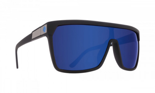 Spy Optic Flynn Sunglasses, Soft Matte Black / HD Plus Bronze with Dark Blue Spectra Mirror