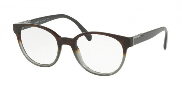 Prada PR 10UV HERITAGE Eyeglasses, C7O1O1 HAVANA GRADIENT GREY (GREY)