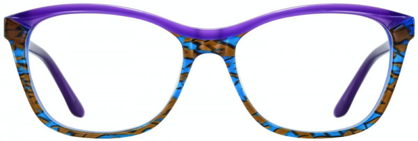 Scott Harris SH-570 Eyeglasses, 1 Grape / Cobalt / Auburn