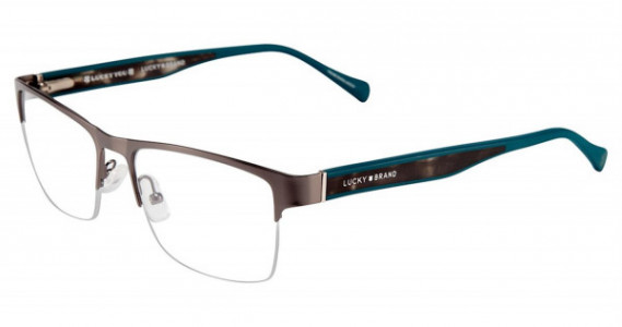 Lucky Brand D304 Eyeglasses, Gunmetal