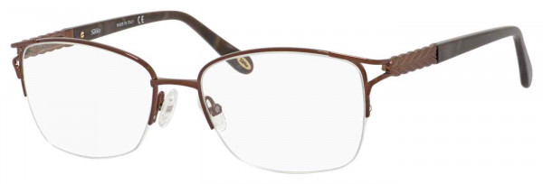Safilo Emozioni EM 4377 Eyeglasses, 009Q BROWN