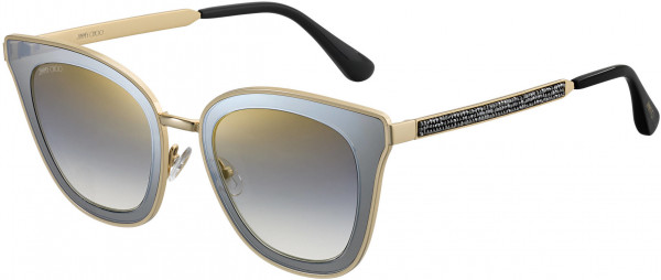 Jimmy Choo Safilo Lory/S Sunglasses, 02M2 Black Gold