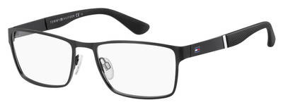 Tommy Hilfiger TH 1543 Eyeglasses, 0003 MATTE BLACK
