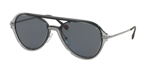 Prada Linea Rossa PS 04TS LIFESTYLE Sunglasses, P2X5Z1 GREY (GREY)