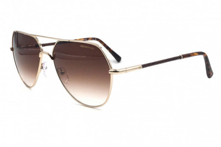 Pier Martino PM8326 Sunglasses, C2 Gold Brown Leather