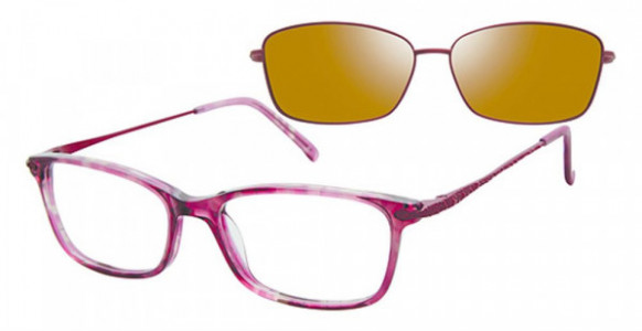 Revolution BECKLEY Eyeglasses, burgundy