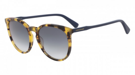 Longchamp LO606S Sunglasses, (222) VINTAGE HAVANA/PETROL