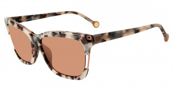 Carolina Herrera SHE752 Sunglasses, White Tortoise 9BBX