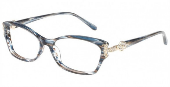 Diva DIVA 5493 Eyeglasses, 704 Blue-Grey-Silver