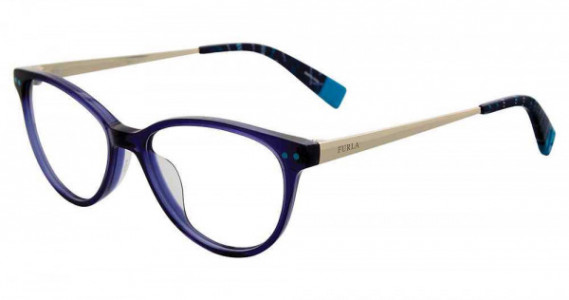 Furla VFU083 Eyeglasses, Blue