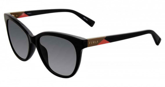 Furla SFU137 Sunglasses, Black
