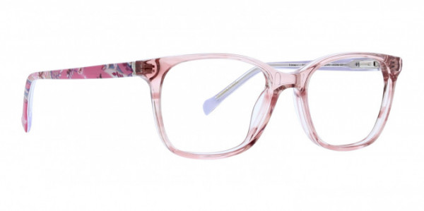 Vera Bradley Brenna Eyeglasses, Botanical Paisley Pink