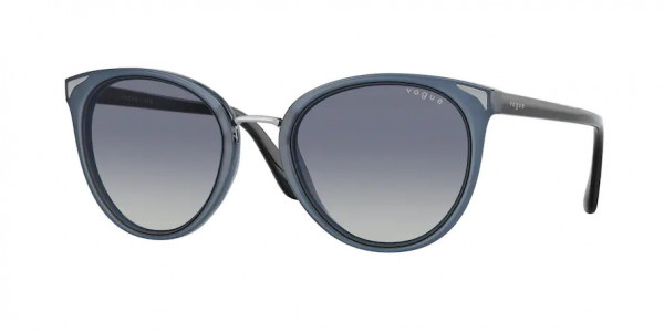 Vogue VO5230S Sunglasses, 30364L OPAL LIGHT BLUE GREY GRADIENT (BLUE)
