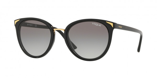 Vogue VO5230S Sunglasses, W44/11 BLACK GREY GRADIENT (BLACK)