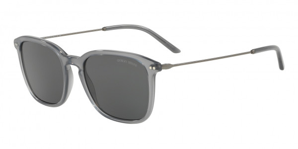 Giorgio Armani AR8111 Sunglasses, 568187 OPAL GREY GREY (GREY)
