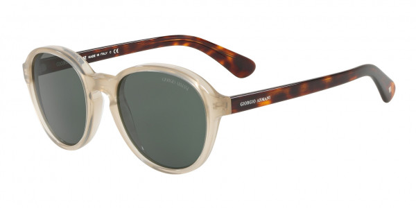 Giorgio Armani AR8113 Sunglasses, 568771 BEIGE GREEN (BEIGE)